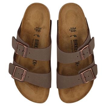 Brown Buckled Sandals