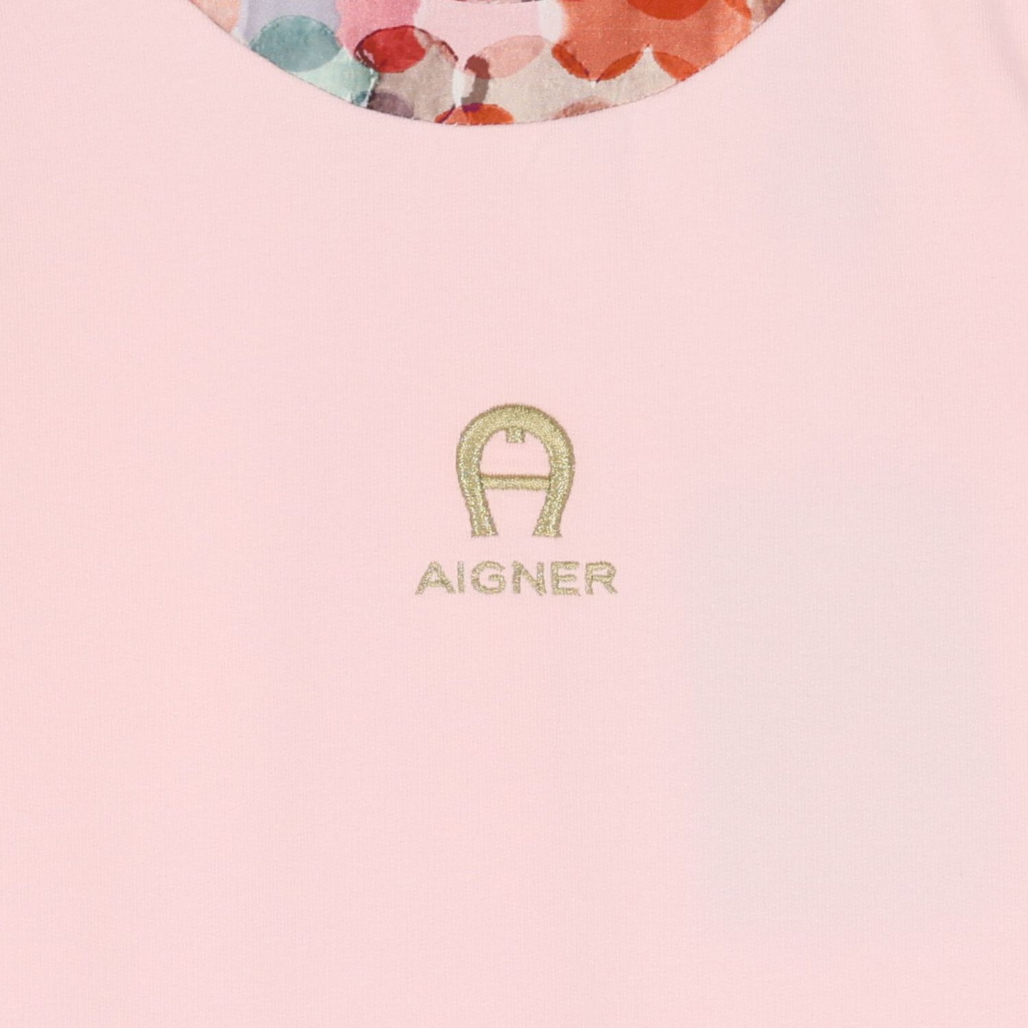 Girls Pink Logo Dress, 2, hi-res