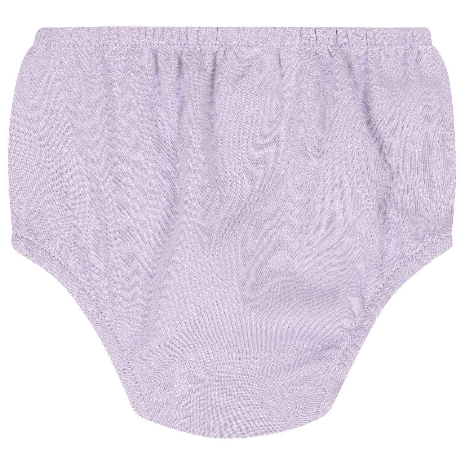 فستان بنات بيبي بالشعار باللون البنفسجي , 1, hi-res