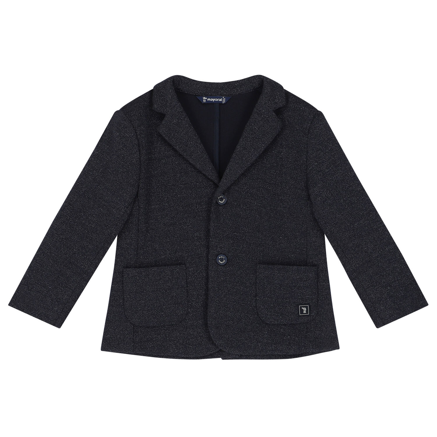 Younger Boys Navy Blue Blazer, 1, hi-res image number null