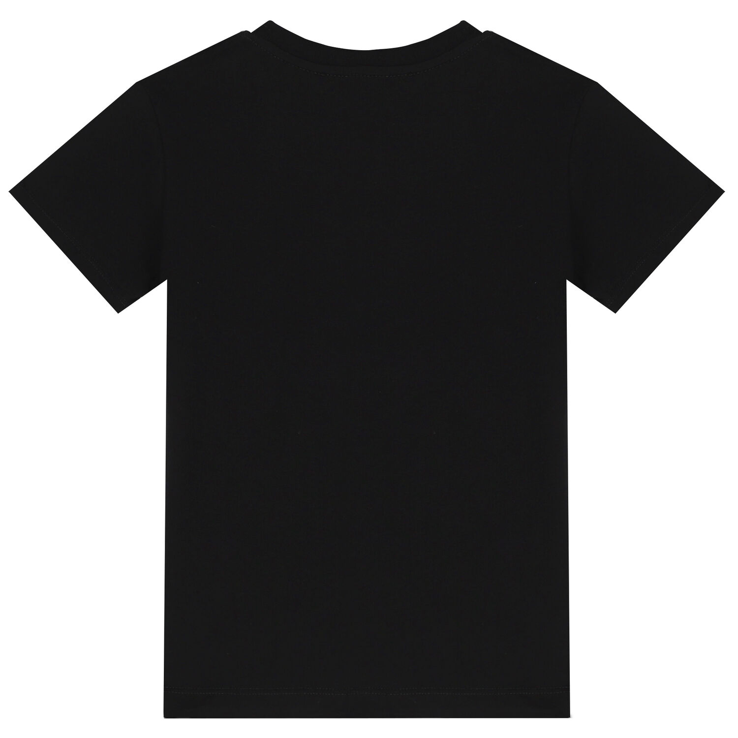 Boys Black Logo T-Shirt, 1, hi-res