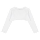 Younger Girls White Knitted Cardigan, 3, hi-res