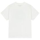 Boys White Logo Shorts Set, 1, hi-res