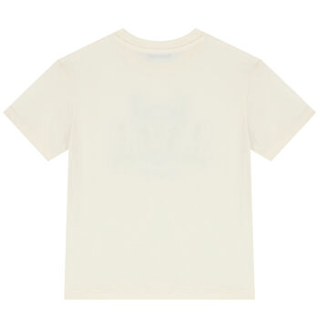 Boys Ivory Logo T-Shirt