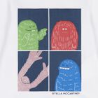 Younger Boys White Yeti Long Sleeve Top, 1, hi-res