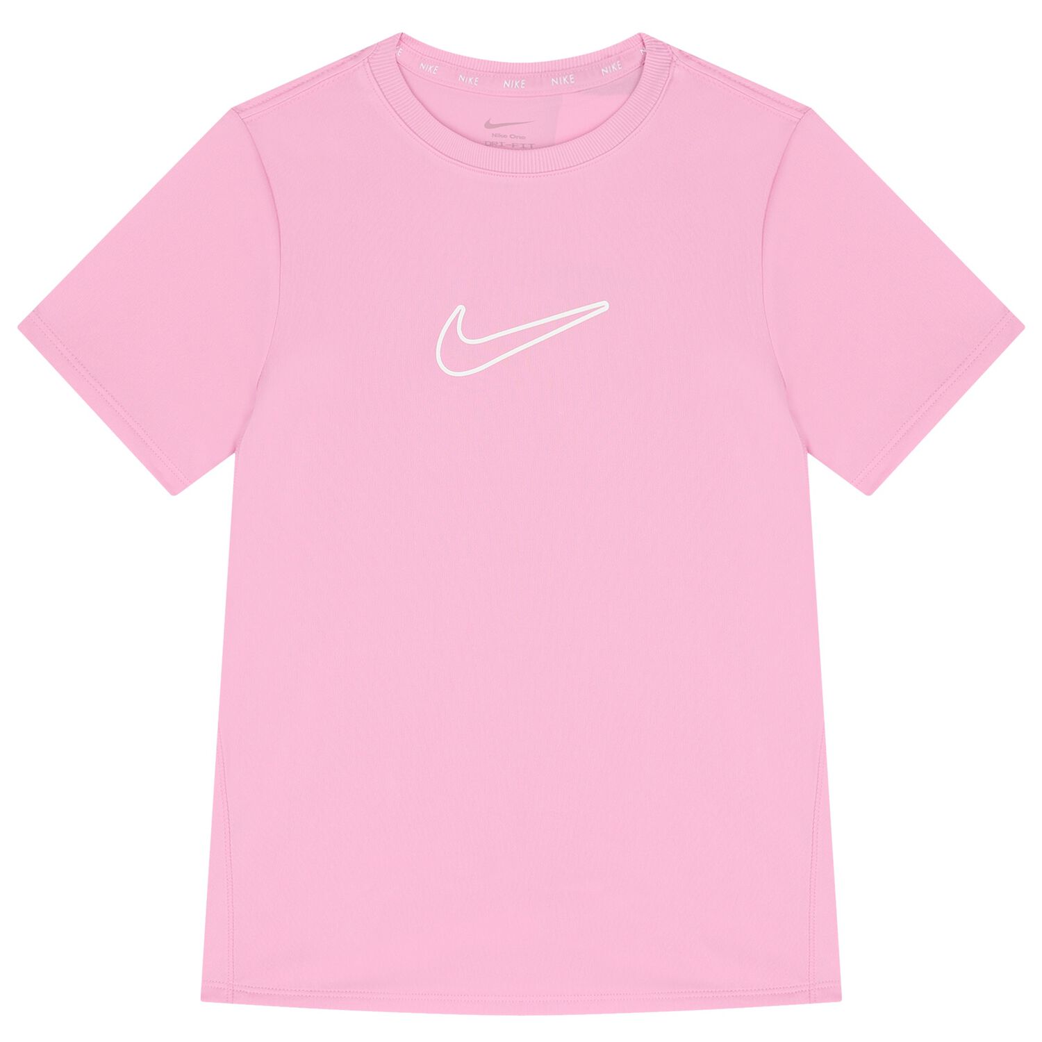Girls Pink Logo T-Shirt, 5, hi-res