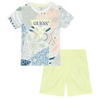 Baby Boys Multi-Colored Logo Shorts Set, 2, hi-res