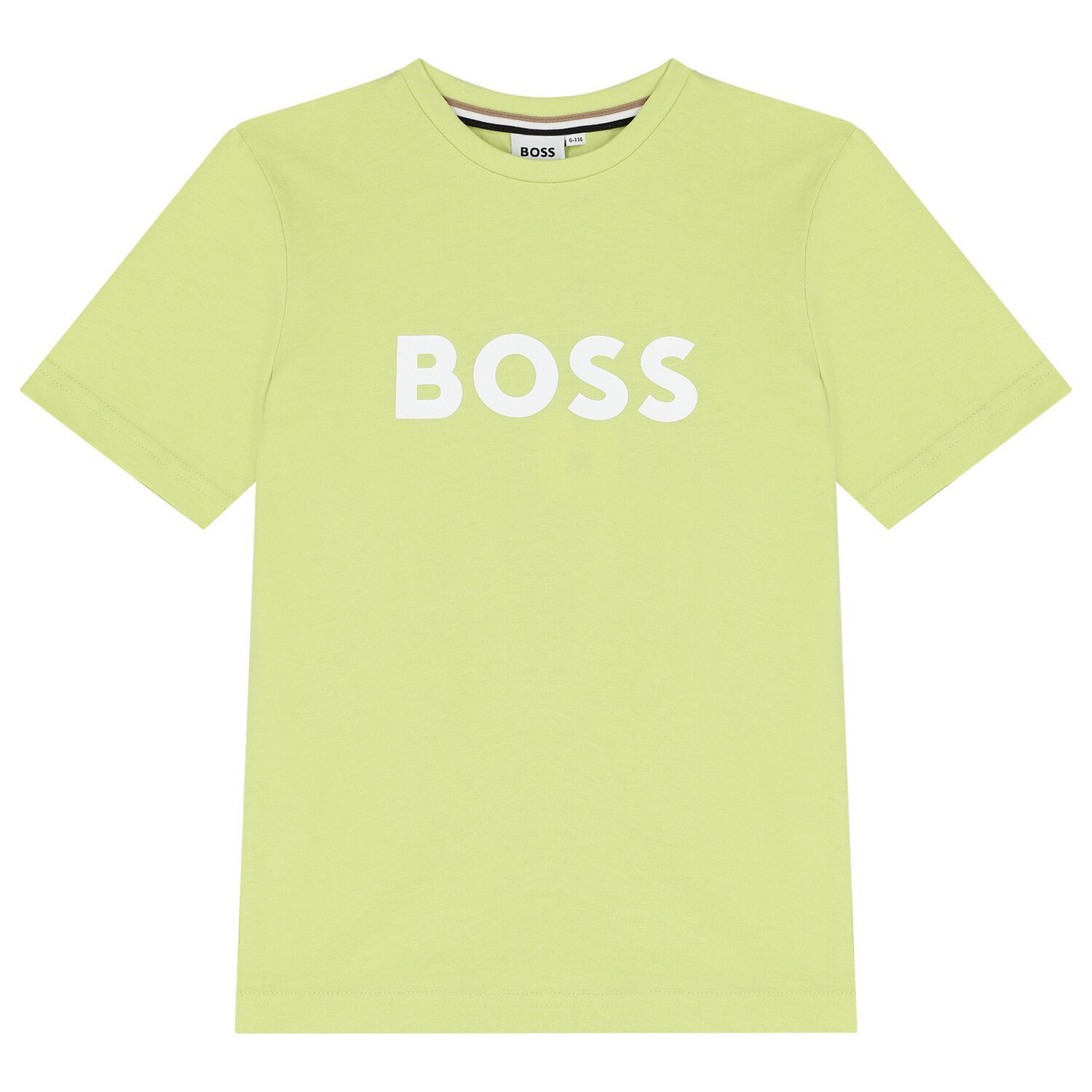 Boys Green Logo T-Shirt, 5, hi-res image number null