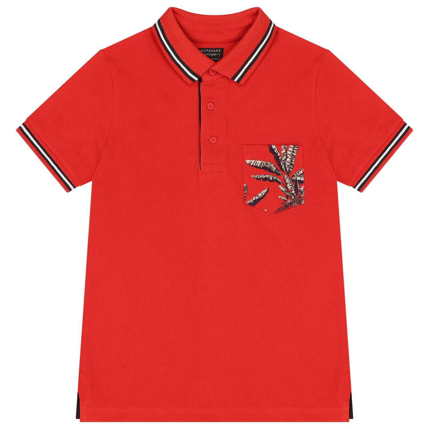 Boys Red Polo Shirt, 1, hi-res image number null