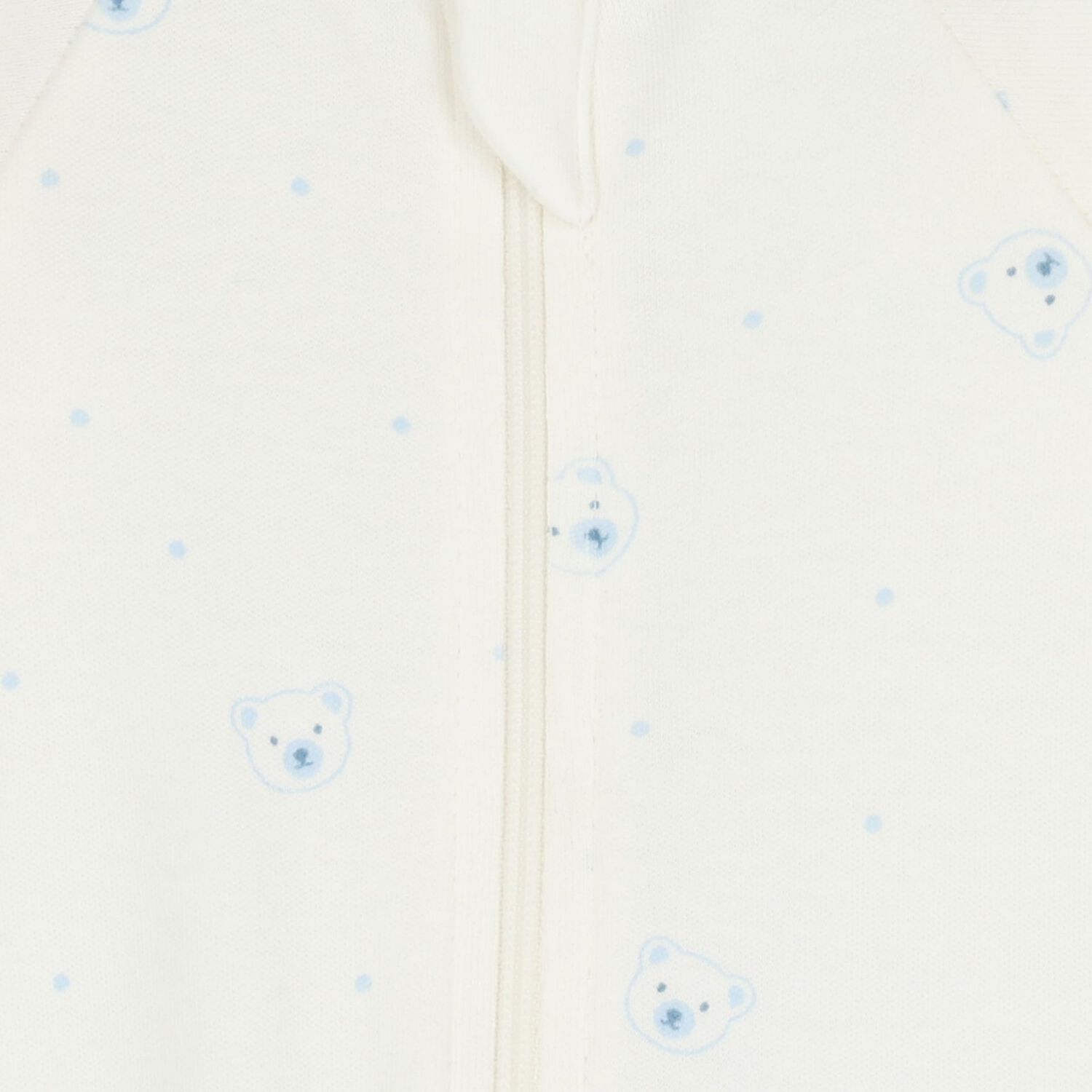 Baby Boys White & Blue Babygrows ( 4 Pack ), 1, hi-res image number null