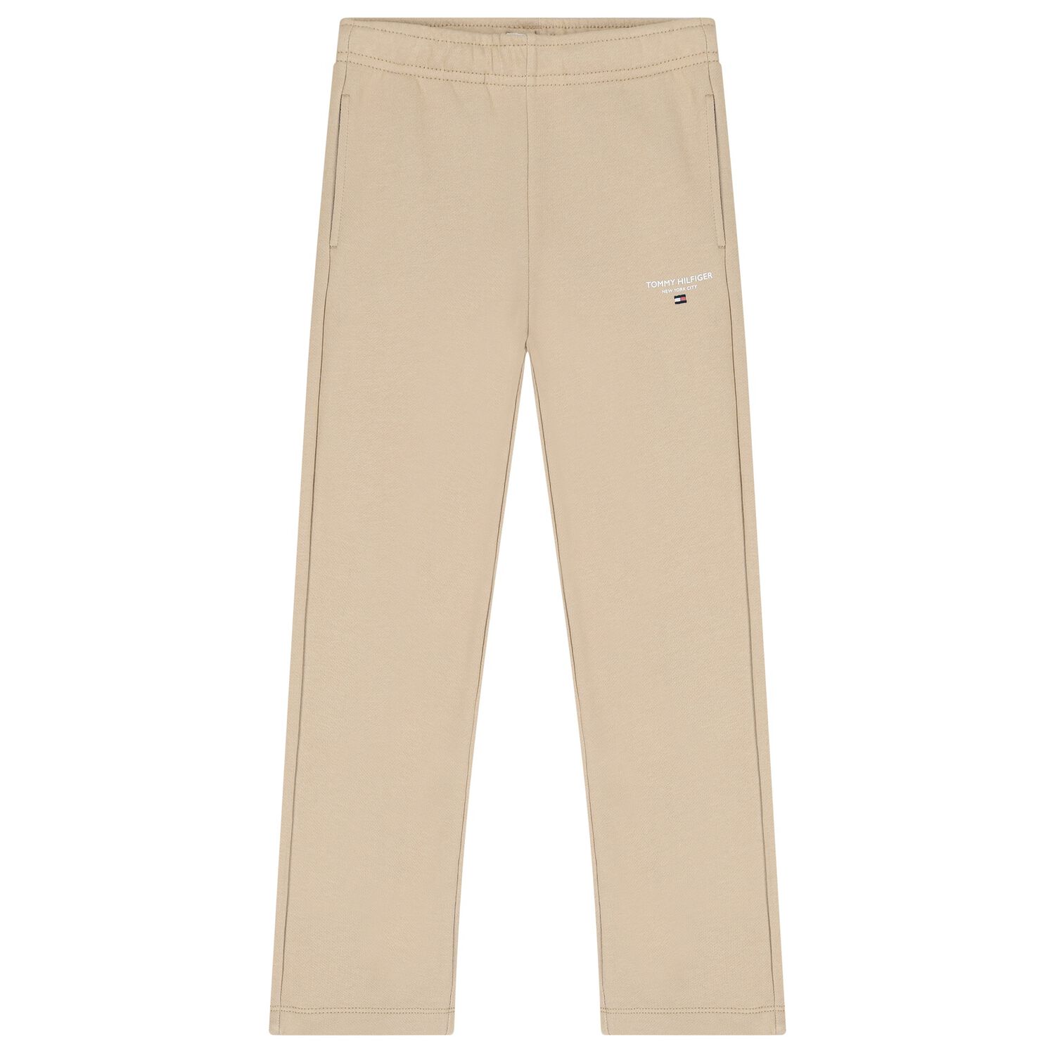 Boys Beige Logo Joggers, 1, hi-res