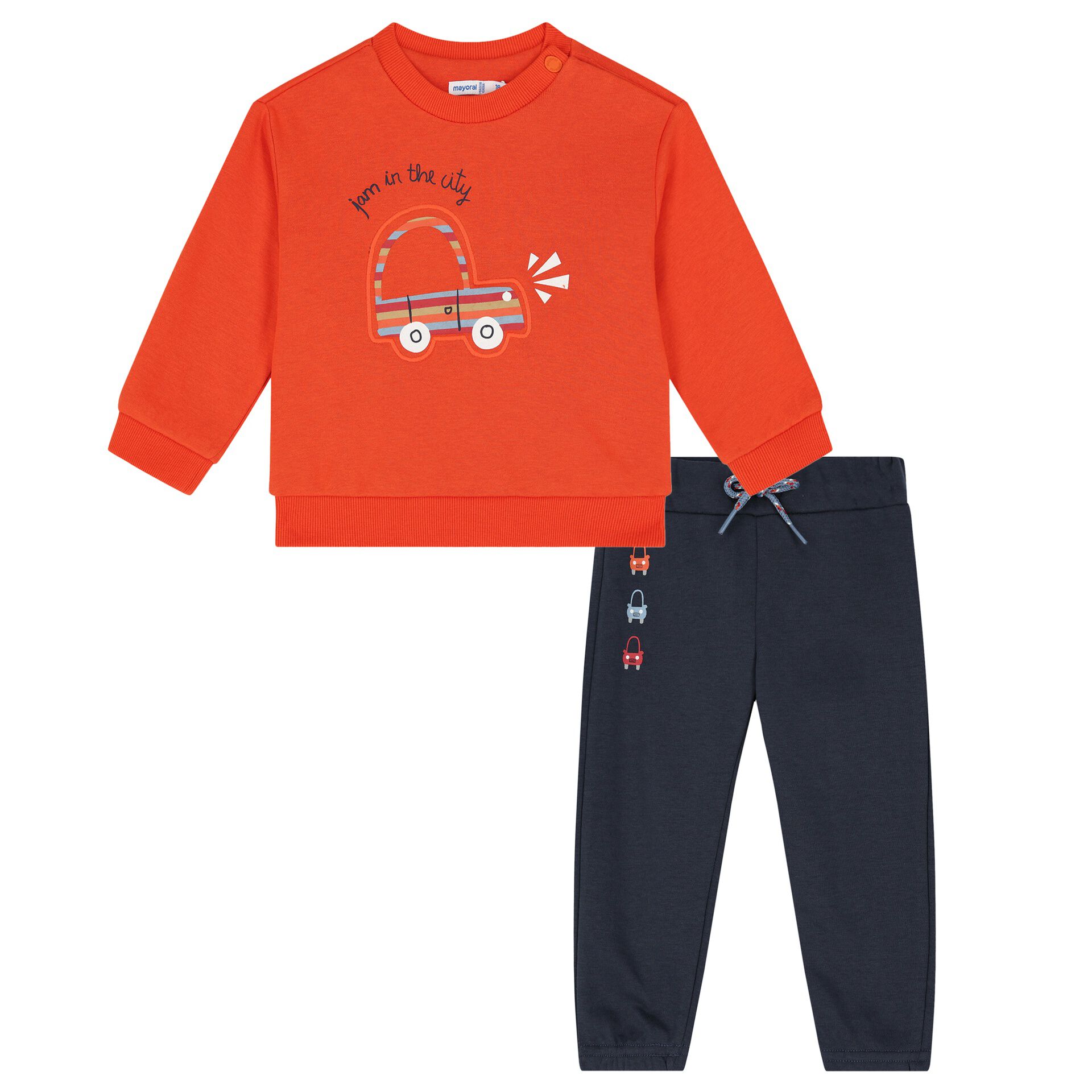 Boys orange tracksuit 2025