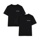 Boys Mini Me Black Logo T-Shirts ( 2 Pack ), 1, hi-res