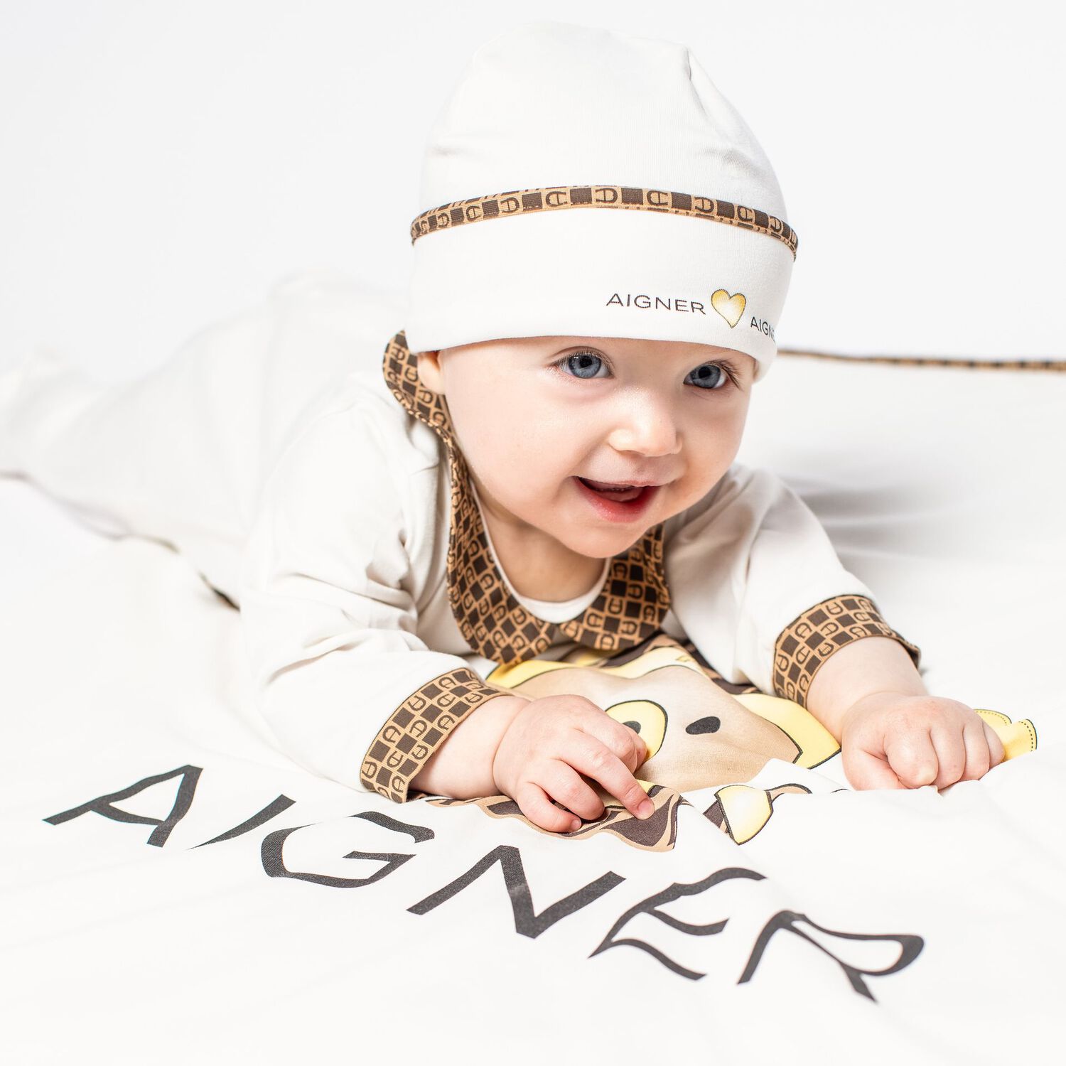 Ivory Logo Baby Bib, 1, hi-res image number null