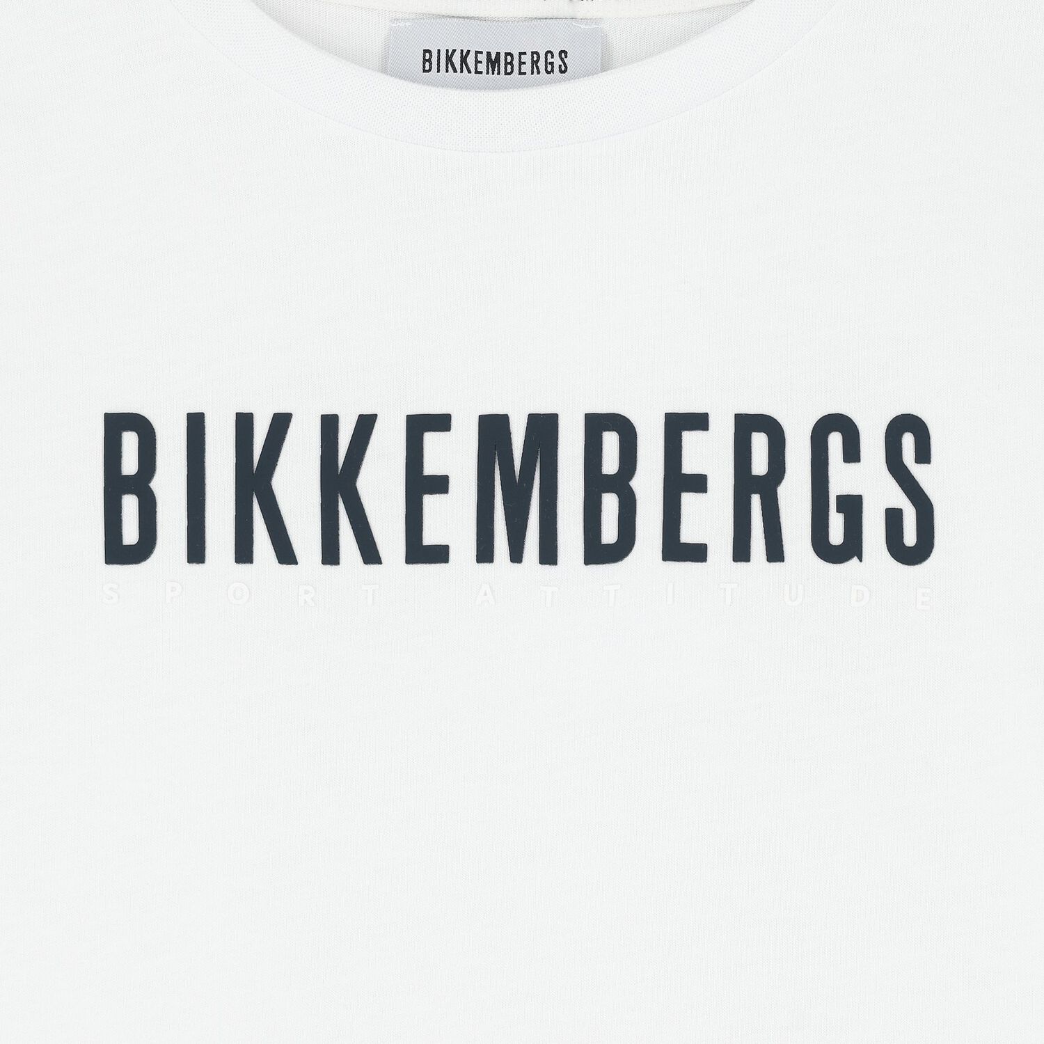 Boys White & Navy Blue Logo Shorts Set, 1, hi-res image number null