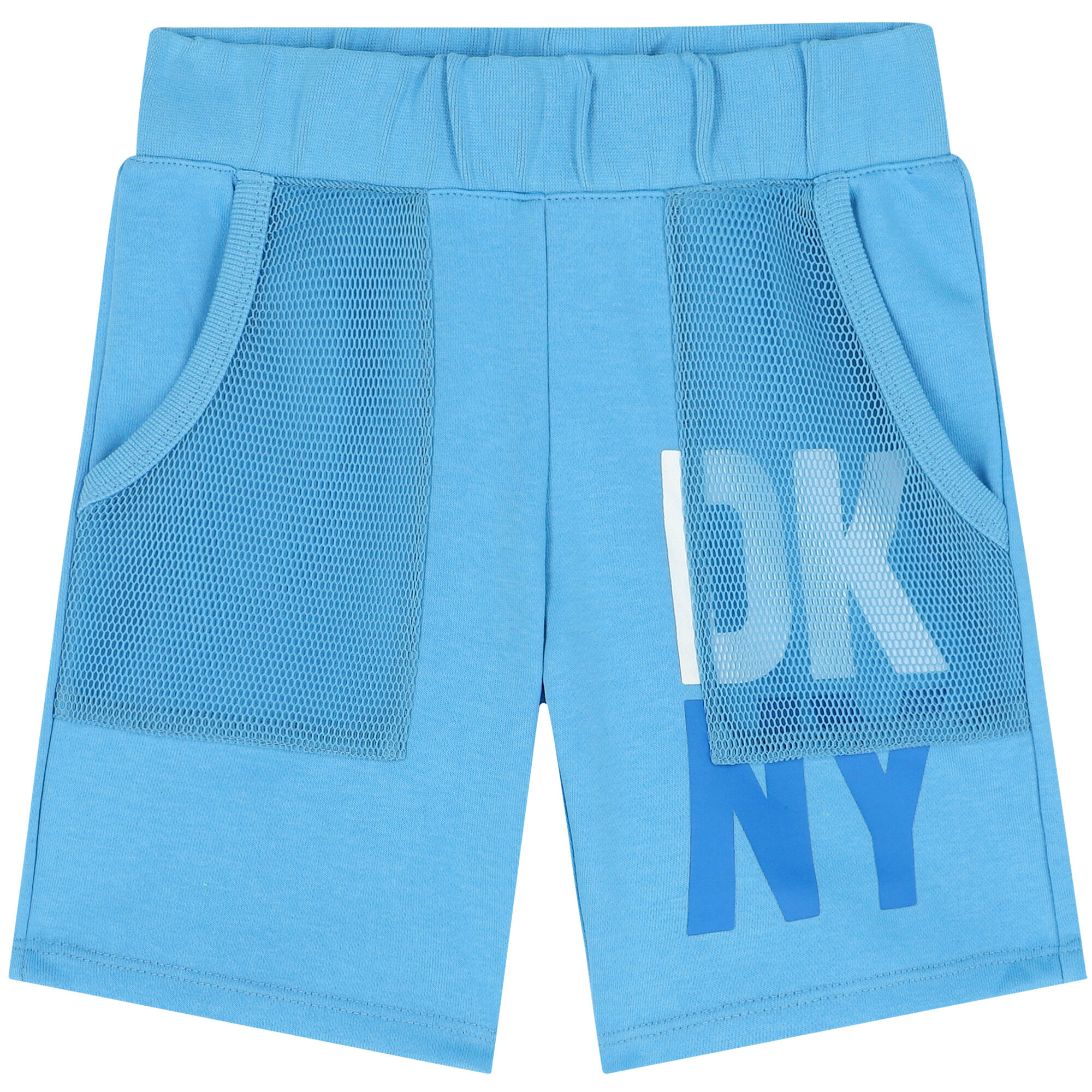 DKNY Boys Blue Logo Shorts Junior Couture Kuwait