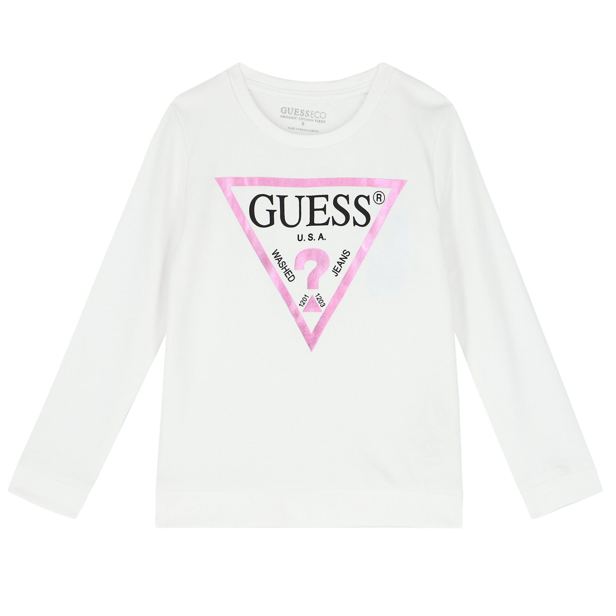Guess shop sweatshirt white