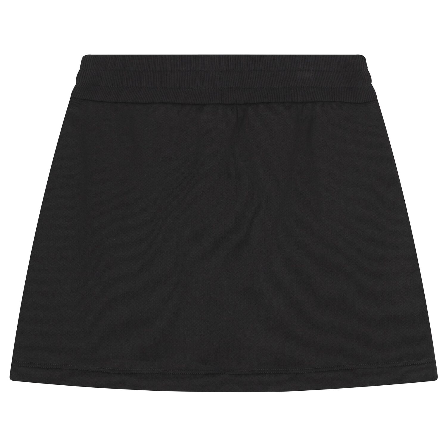 Girls Black & White Logo Skirt, 1, hi-res