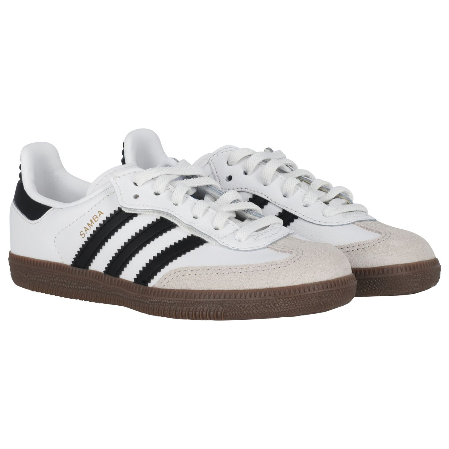 White Samba OG Trainers, 1, hi-res