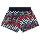 Girls Multi-Coloured Zig Zag Shorts Set, 1, hi-res