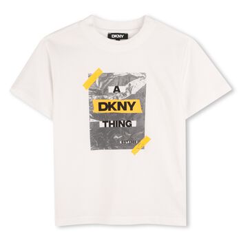 Boys Ivory Logo T-Shirt