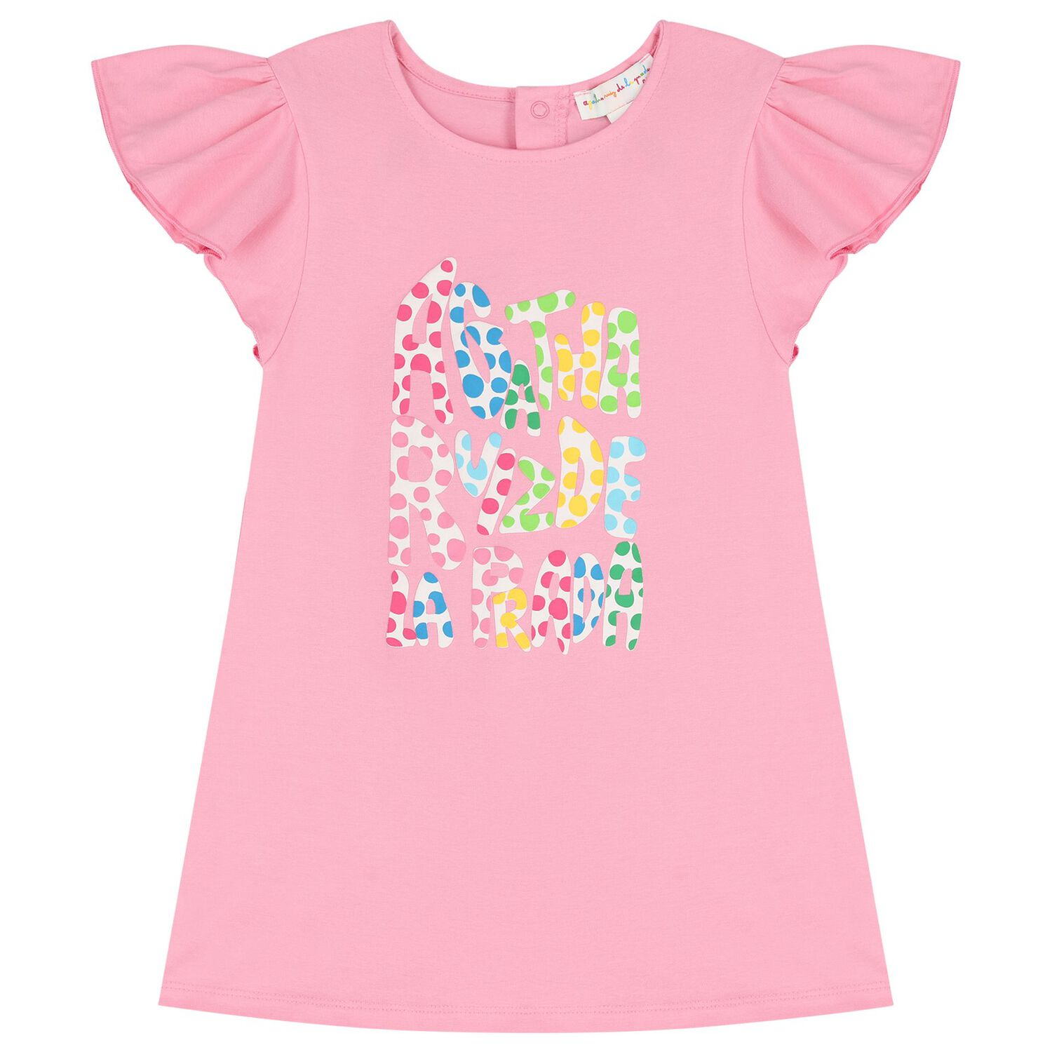 Girls Pink Logo Leggings Set, 1, hi-res