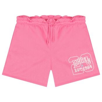 Girls Pink Jordan Shorts