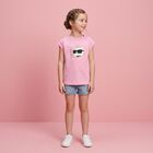 Girls Pink Choupette Logo Dress, 1, hi-res