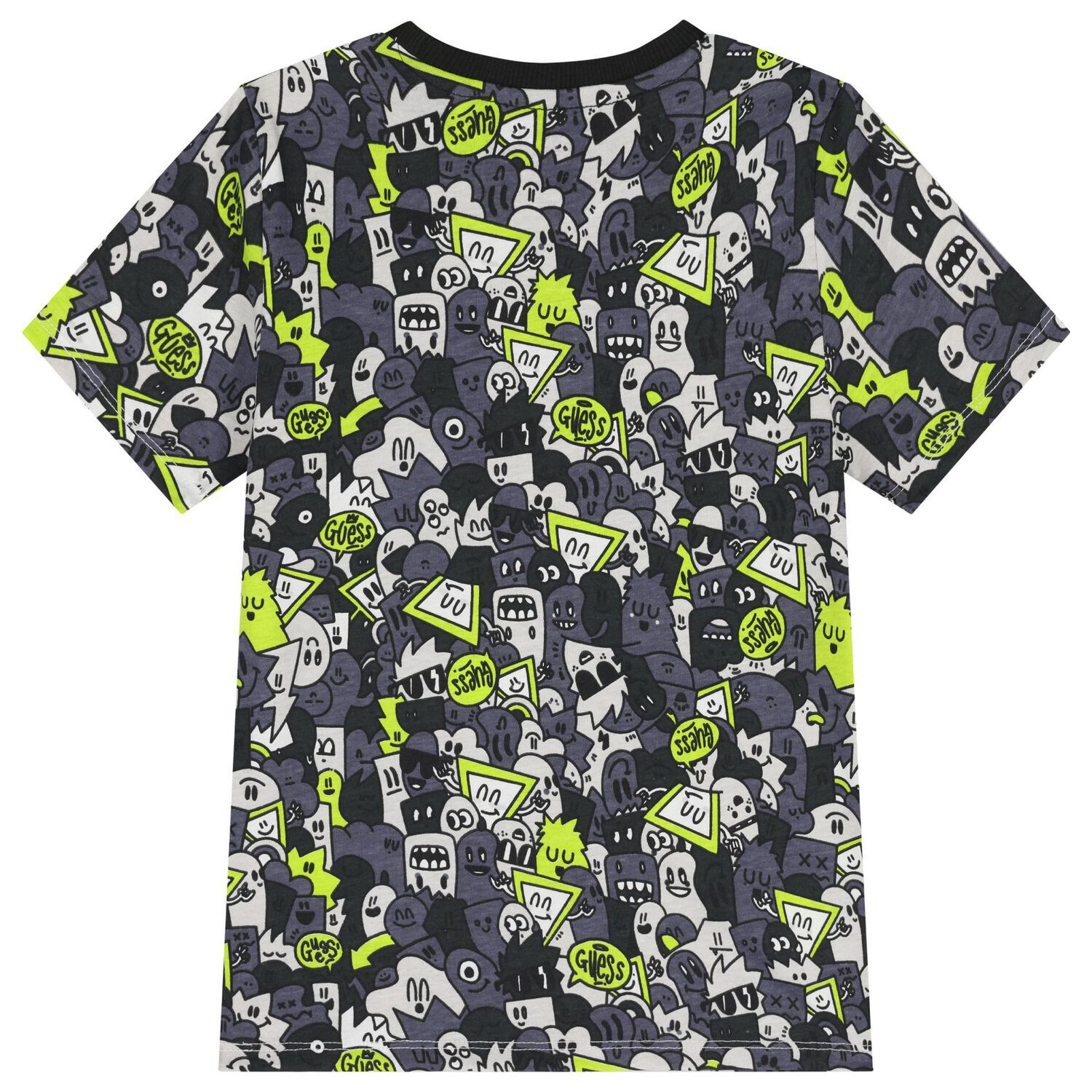 Boys Grey Logo T-Shirt, 6, hi-res image number null