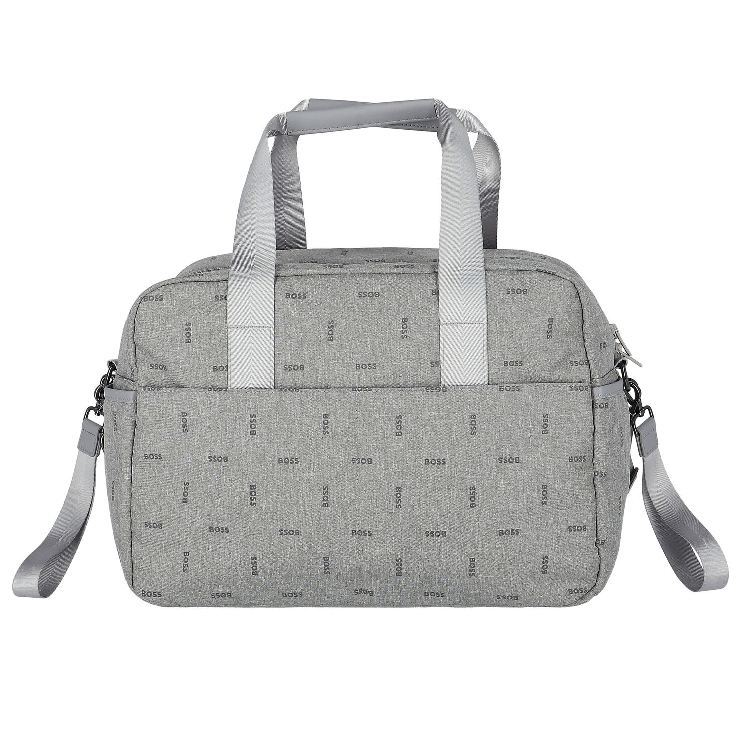 Grey Logo Baby Changing Bag, 1, hi-res