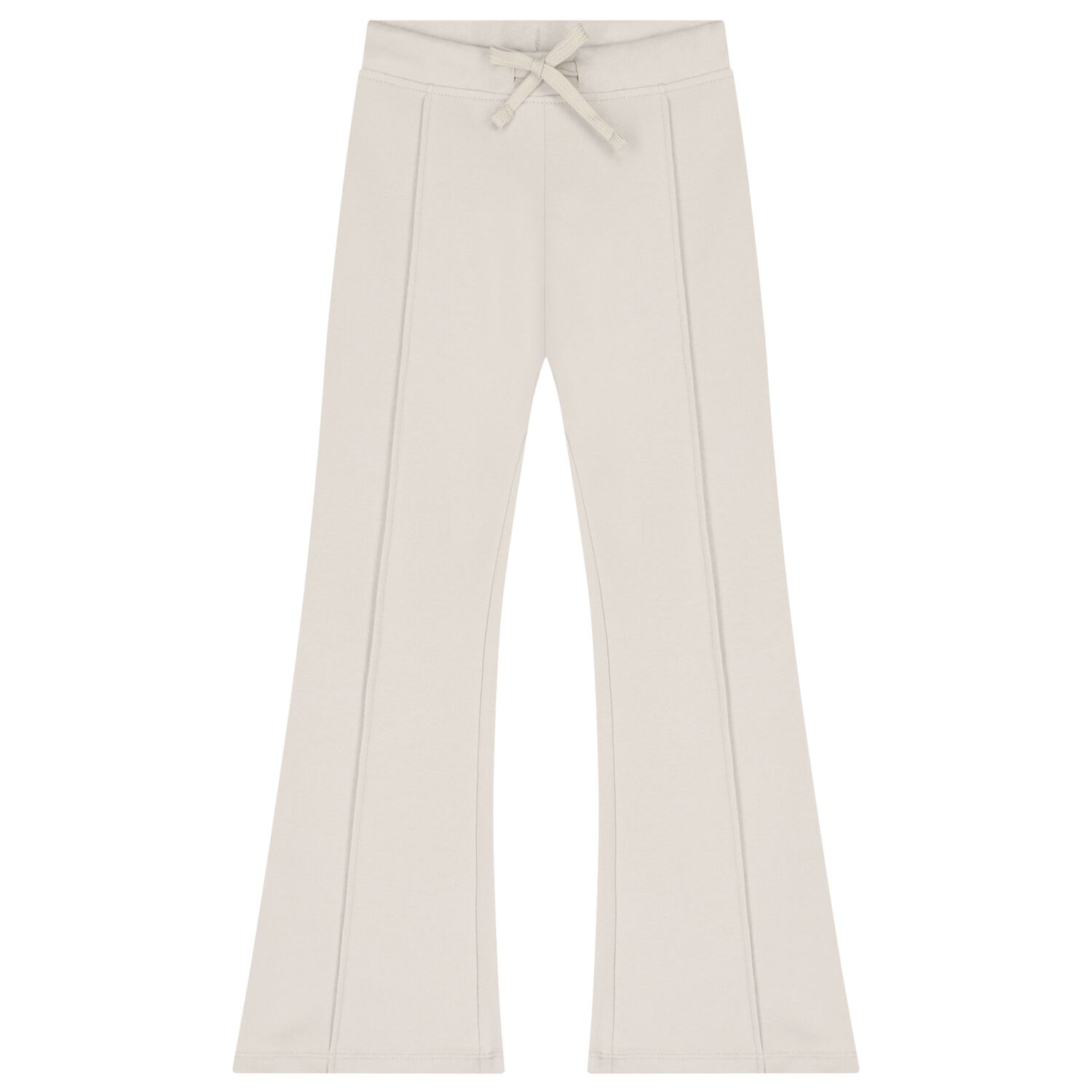 Girls Beige Flared Leggings, 1, hi-res