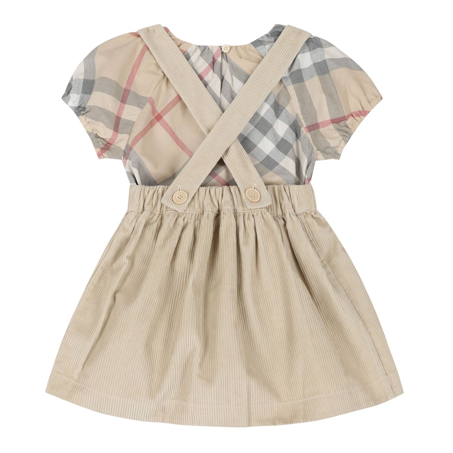 Baby Girls Beige Skirt Gift Set, 1, hi-res image number null