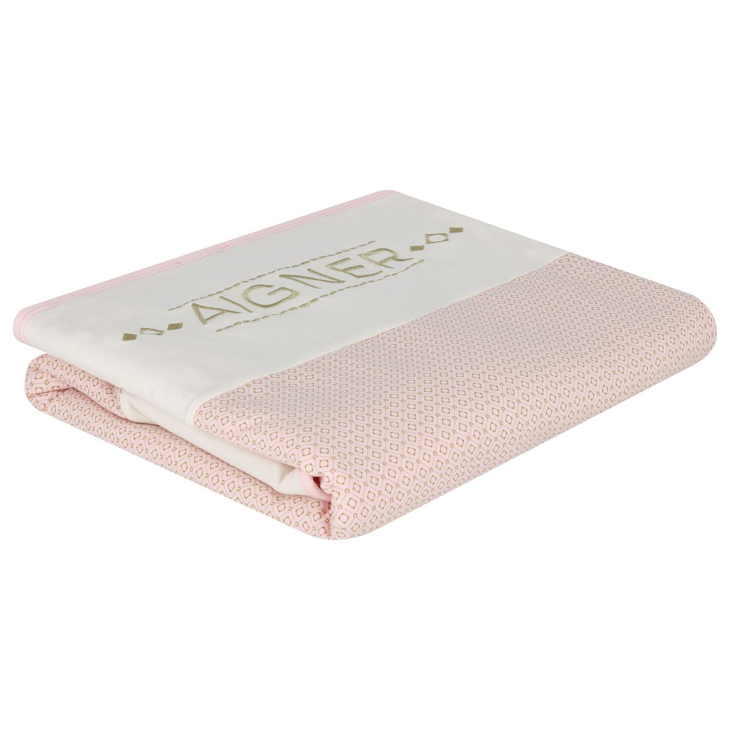 Baby Girls Pink Logo Blanket, 3, hi-res image number null