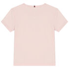 Girls Pink Logo T-Shirt, 1, hi-res
