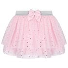 Girls Pink & Ivory Tulle Fairy Wings Skirt Set, 1, hi-res