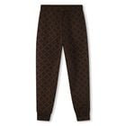 Girls Brown Logo Joggers, 1, hi-res