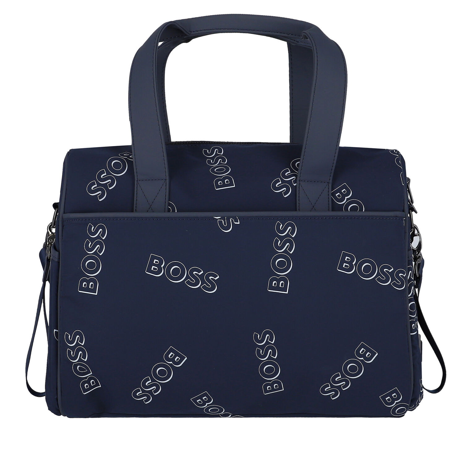 Navy Logo Baby Changing Bag, 1, hi-res