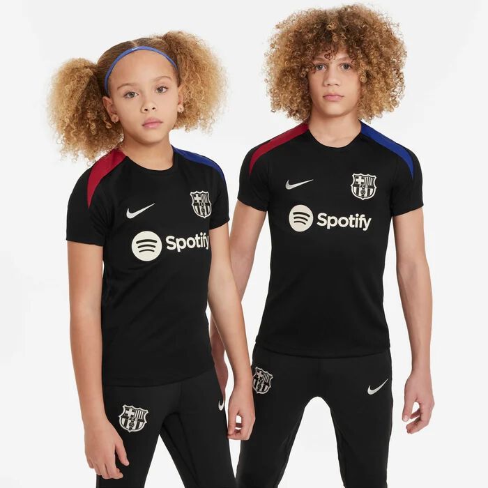 Nike Kids Black F.C. Barcelona T-Shirt | Junior Couture