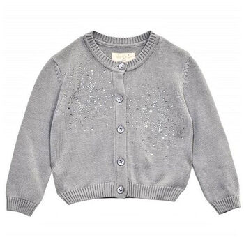 Girls Grey Cardigan