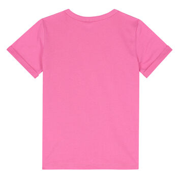 Girls Pink Logo T-shirt