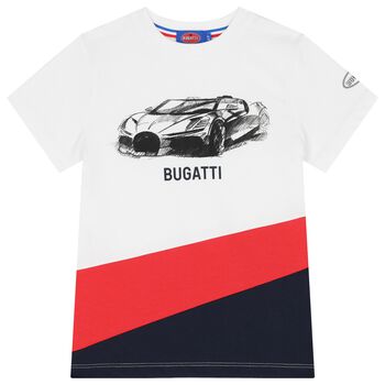 Boys White Logo T-Shirt