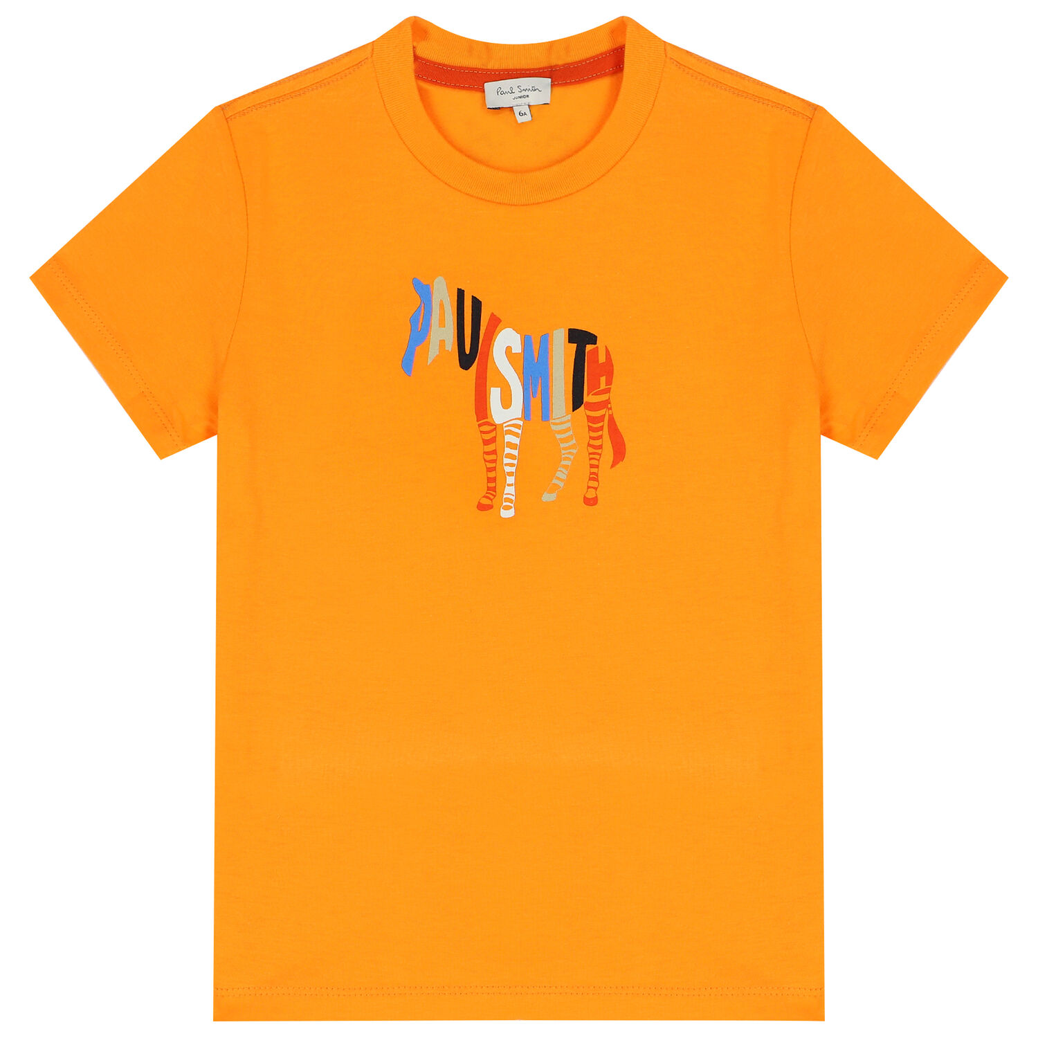 Boys Orange Logo T-Shirt, 2, hi-res image number null