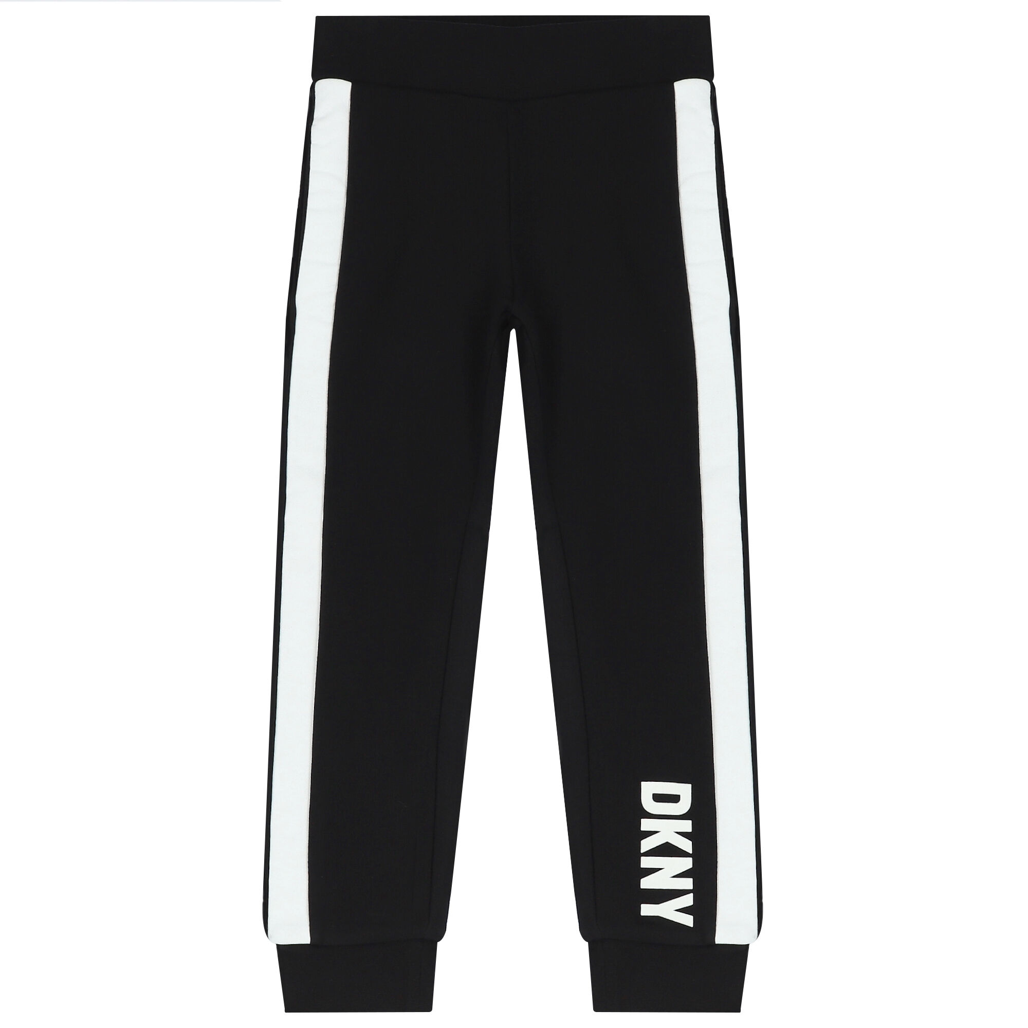 DKNY Boys Black Logo Joggers Junior Couture