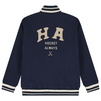 Boys Navy Blue Varsity Bomber Jacket