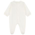 Ivory & Gold Logo Babygrow Gift Set , 1, hi-res