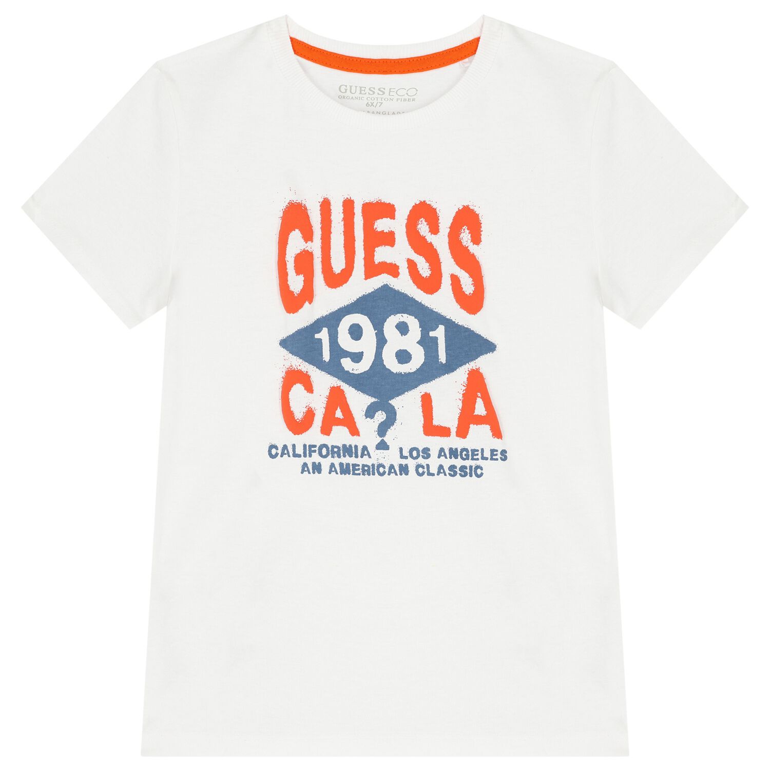 Boys White Logo T-Shirt, 1, hi-res