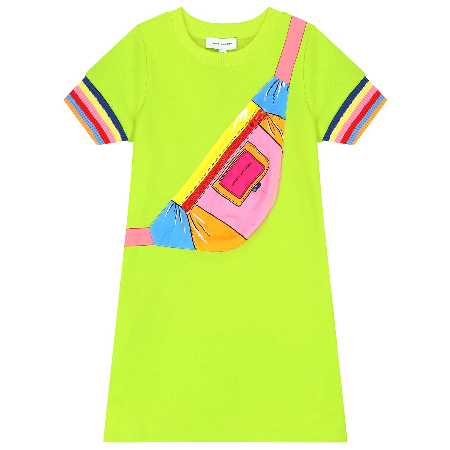 juniors neon dress Lola and The Boys Neon Sequin Ruffle Dress