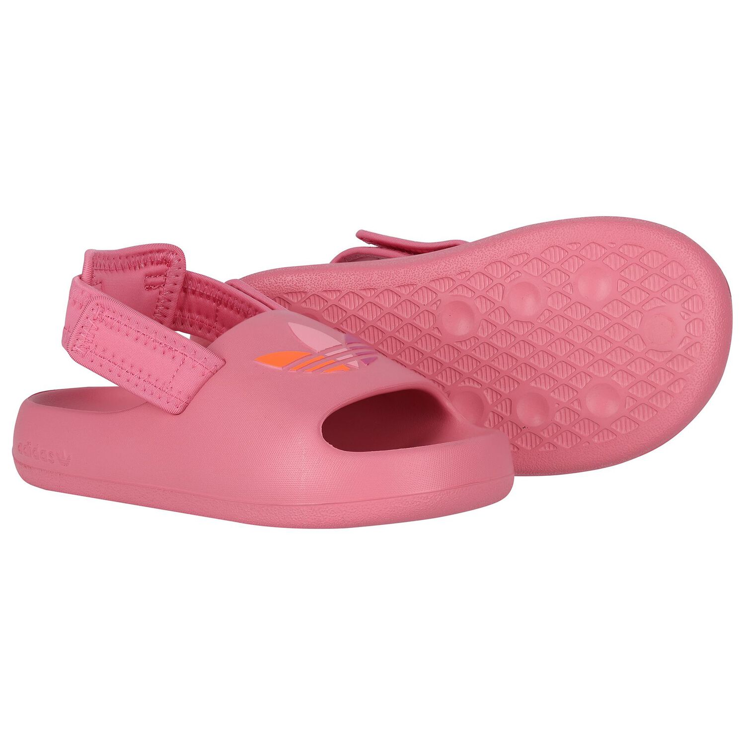 Girls Pink Adifom Adilette C Sliders, 1, hi-res image number null