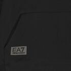 Boys Black Logo Hooded Top, 1, hi-res