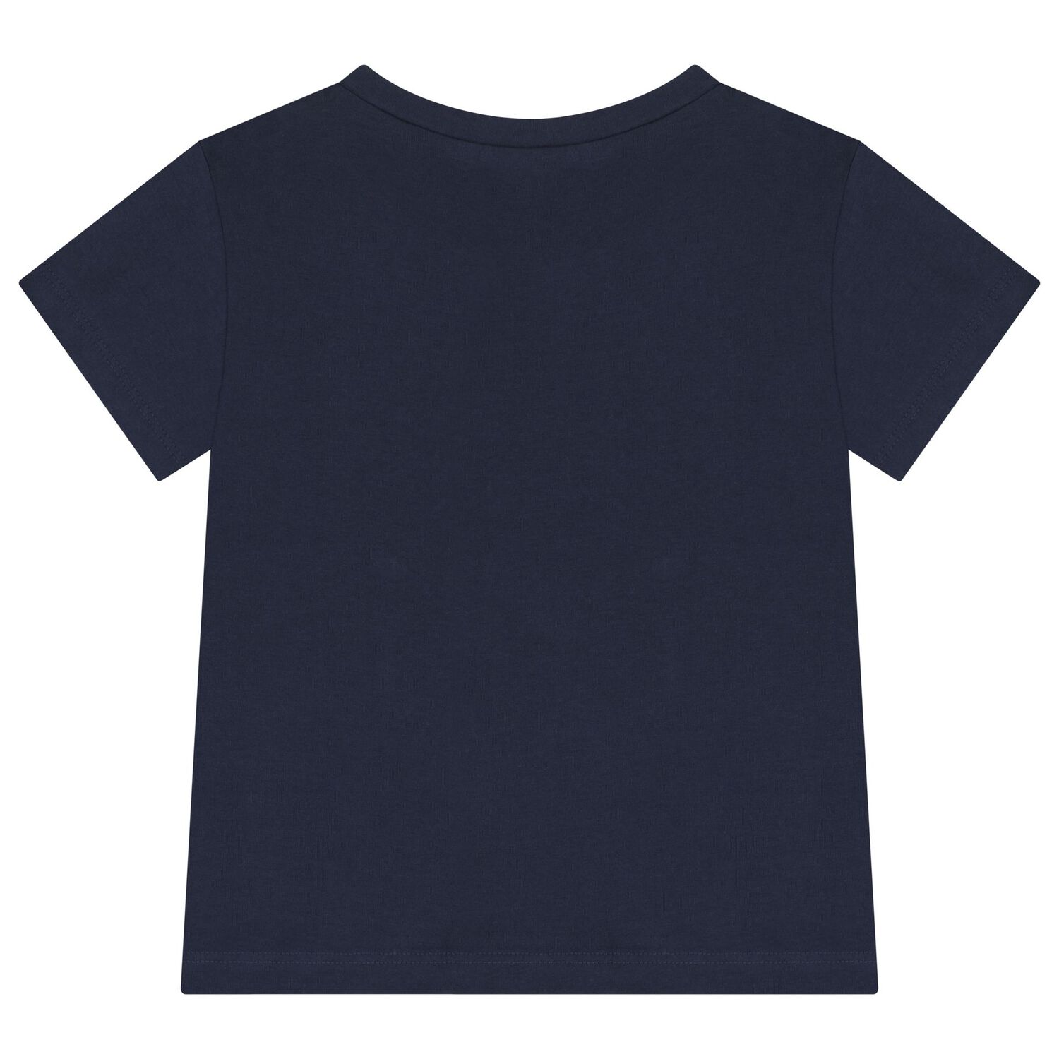 Girls Navy Blue Embellished T-Shirt, 2, hi-res